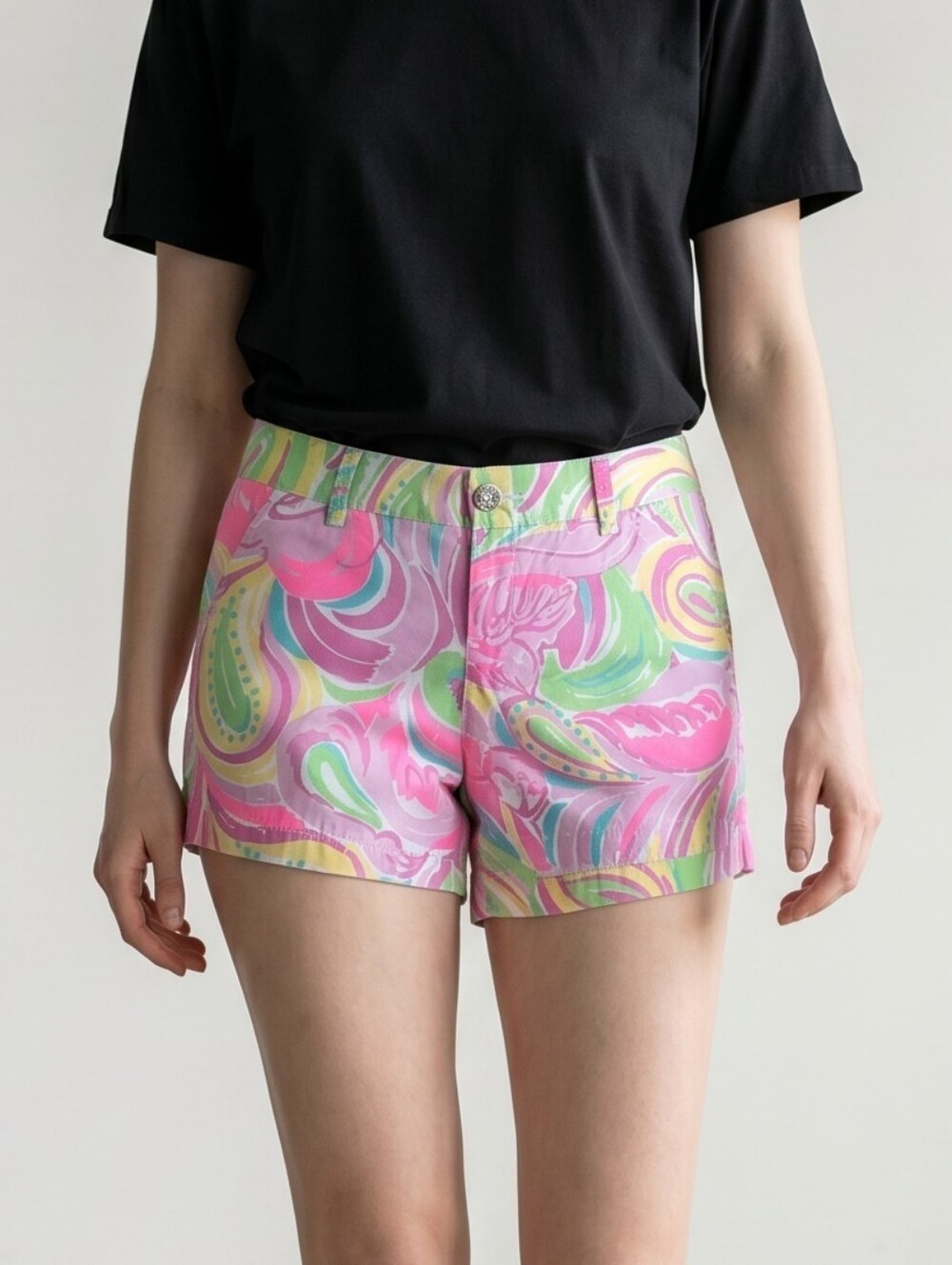 Lilly Pulitzer The Callahan Shorts In All Nighter Print
